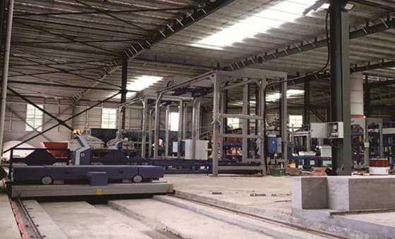 Wall& Floor Tiles Production Line with Frame On-site in Our Customer's Factory in JIANGSHU