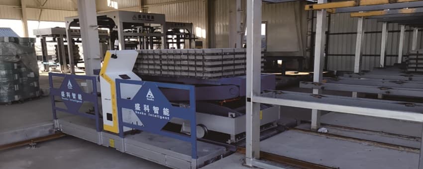 Solid Waster Brick Production Line On-site in Our Customer's Factory in XINJIANG
