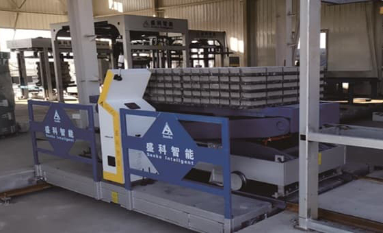 Solid Waster Brick Production Line On-site in Our Customer's Factory in XINJIANG
