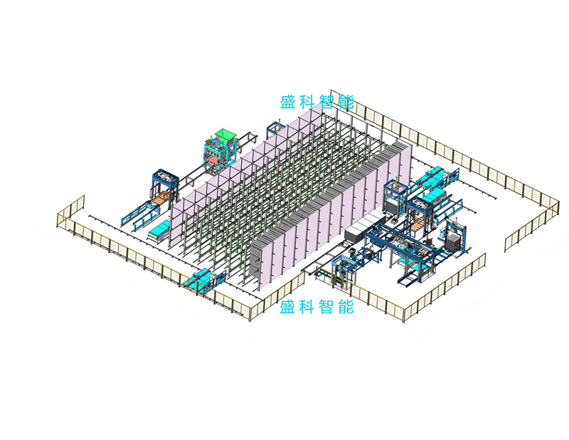 Solid waste brick/block production line with single layer curing kiln
