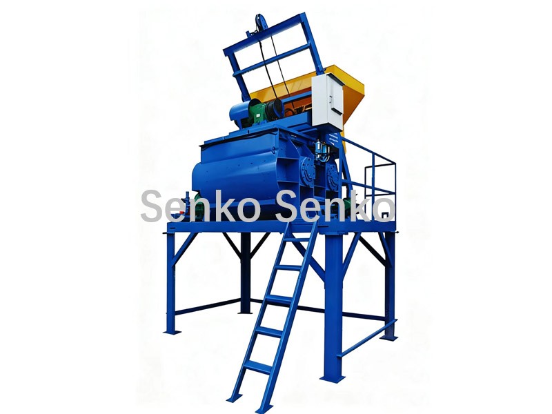 Vertical & Planetary Brick Block Concrete Mixer - Senko