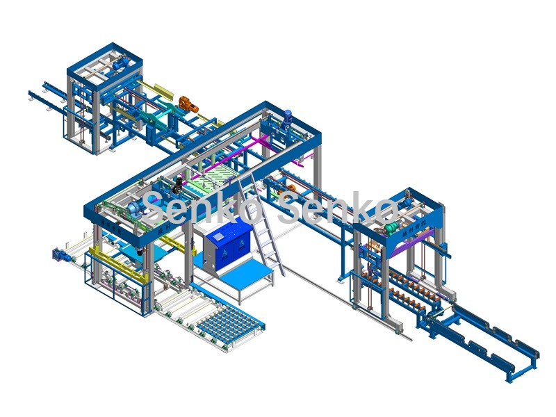 Full Servo Brick/Block Stacker MDJ-Z1200B - Senko