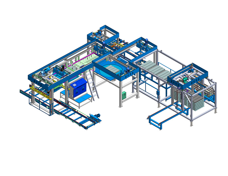 Automatic Brick Block Stacking Machine (MDJ1200A)
