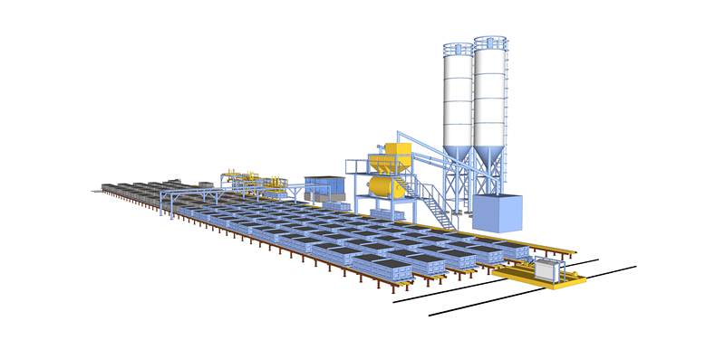 Why do the foam concrete production lines become popular?