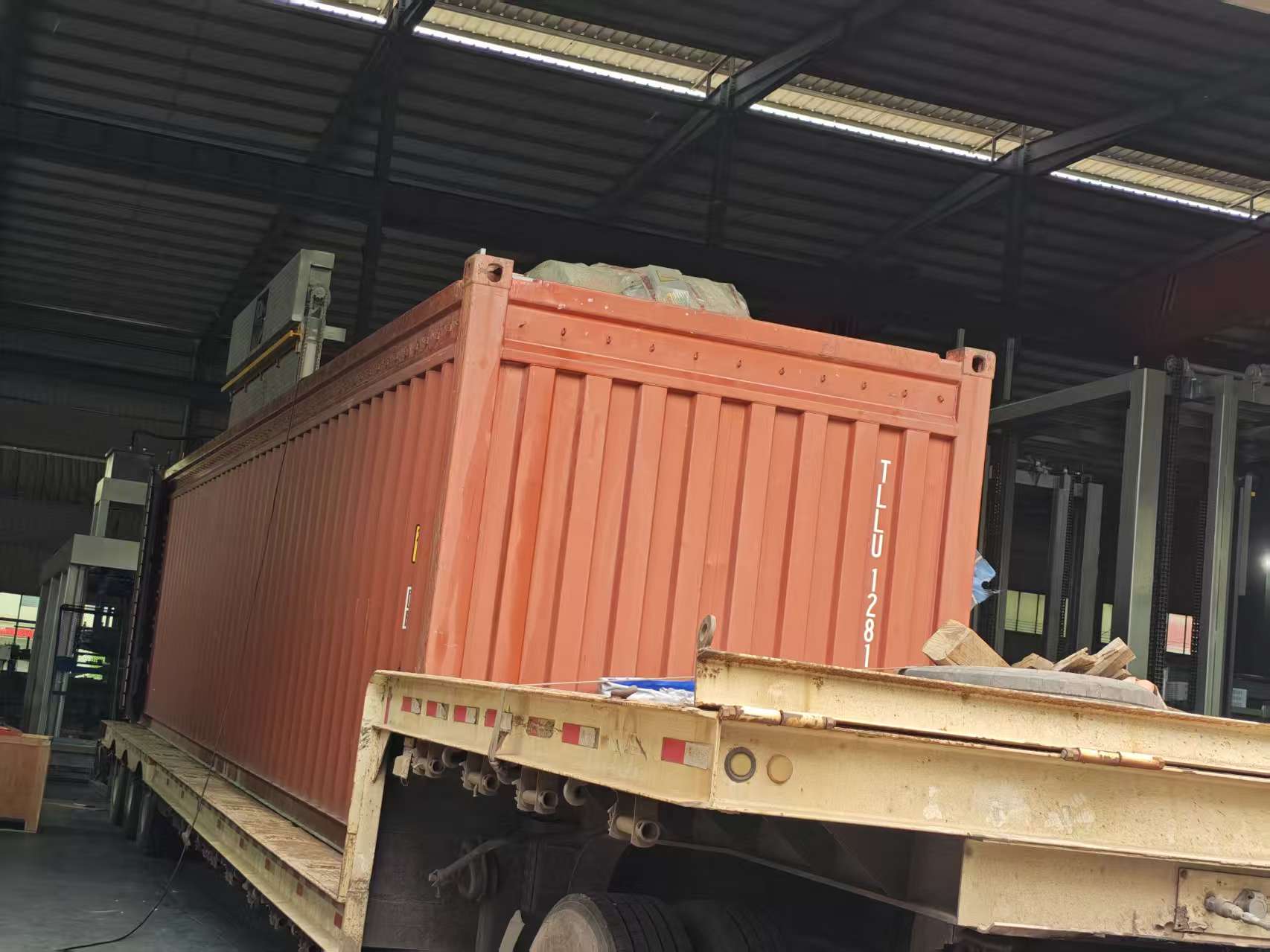 Our Company Ships Fully Automatic Block Making Production Line to South Korea