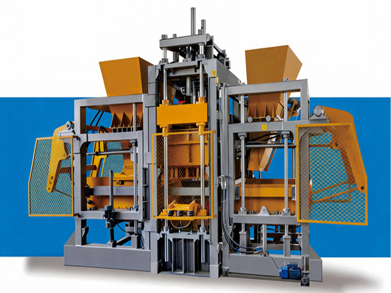 QT10-15 Full automatic block making machines for hollow block, solid block, paving block and wave pavers, etc.