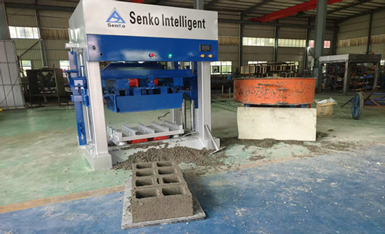 Semi-automatic block making machine project in Tanzania